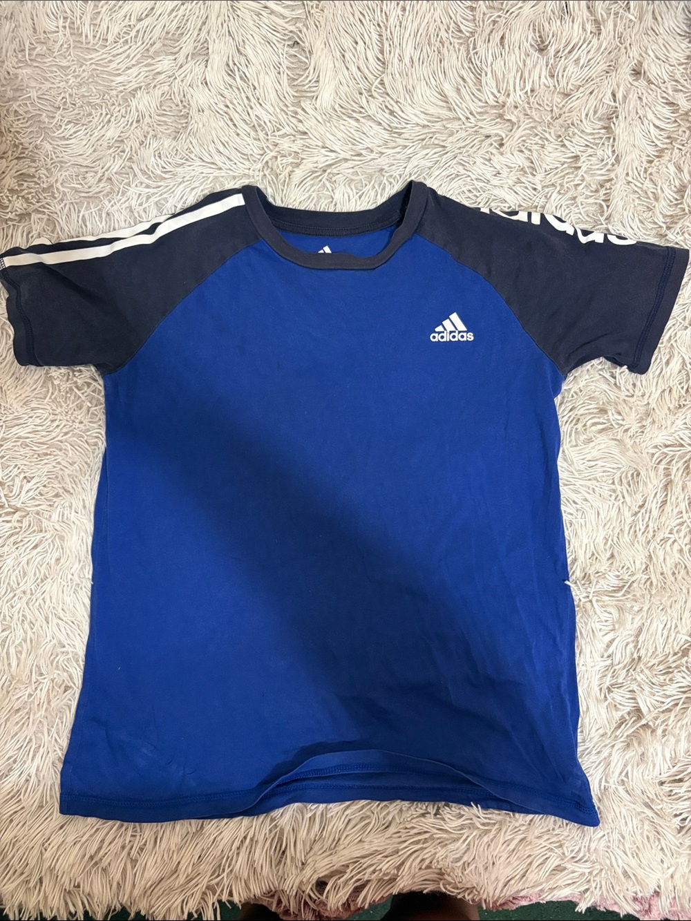 Male Blue Crewneck Shirt